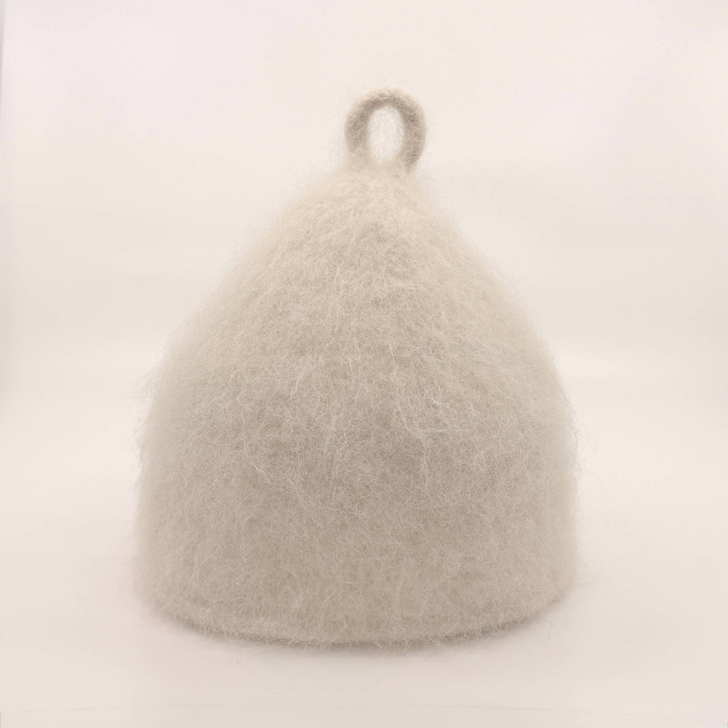 Cloud Alpaca Merino Sauna Hat | Halo