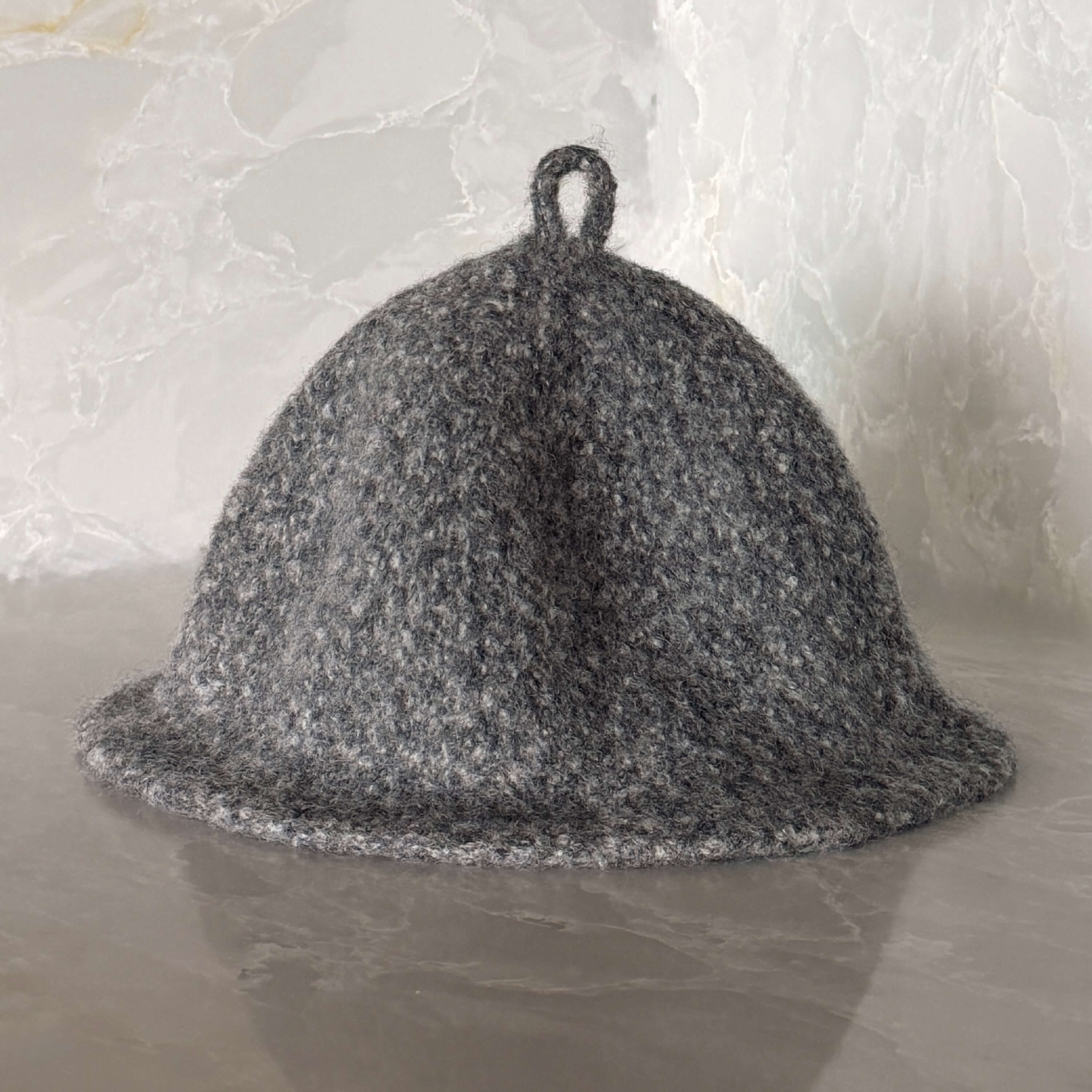 Bucket Sauna Hat | Pebble