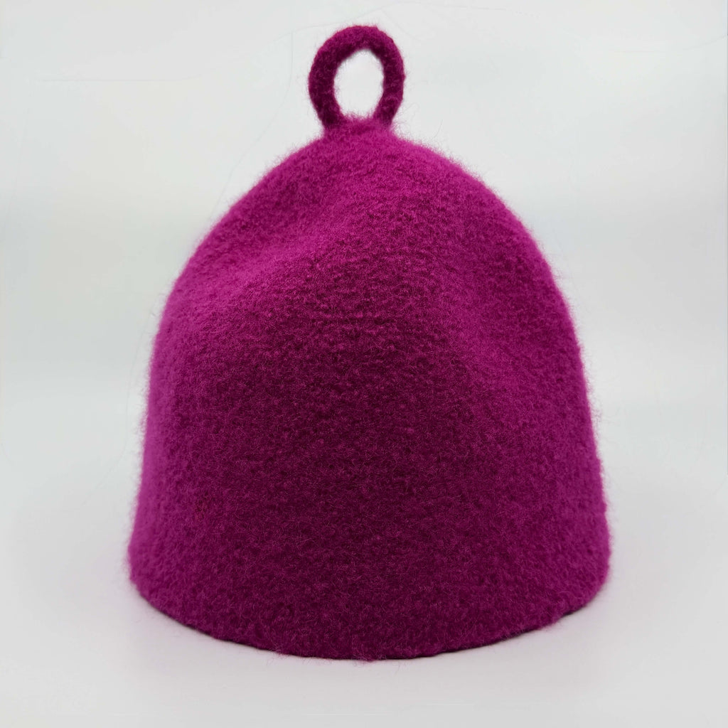 Long Sauna Hat | Boysenberry