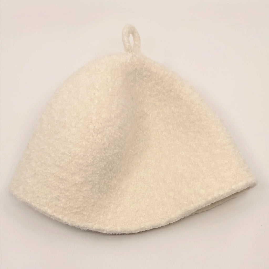 Classic Sauna Hat,  Buff.