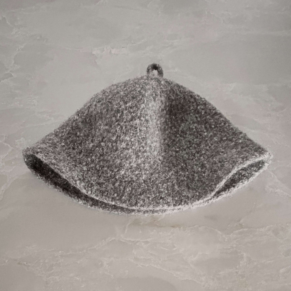 Bucket Sauna Hat | Pebble