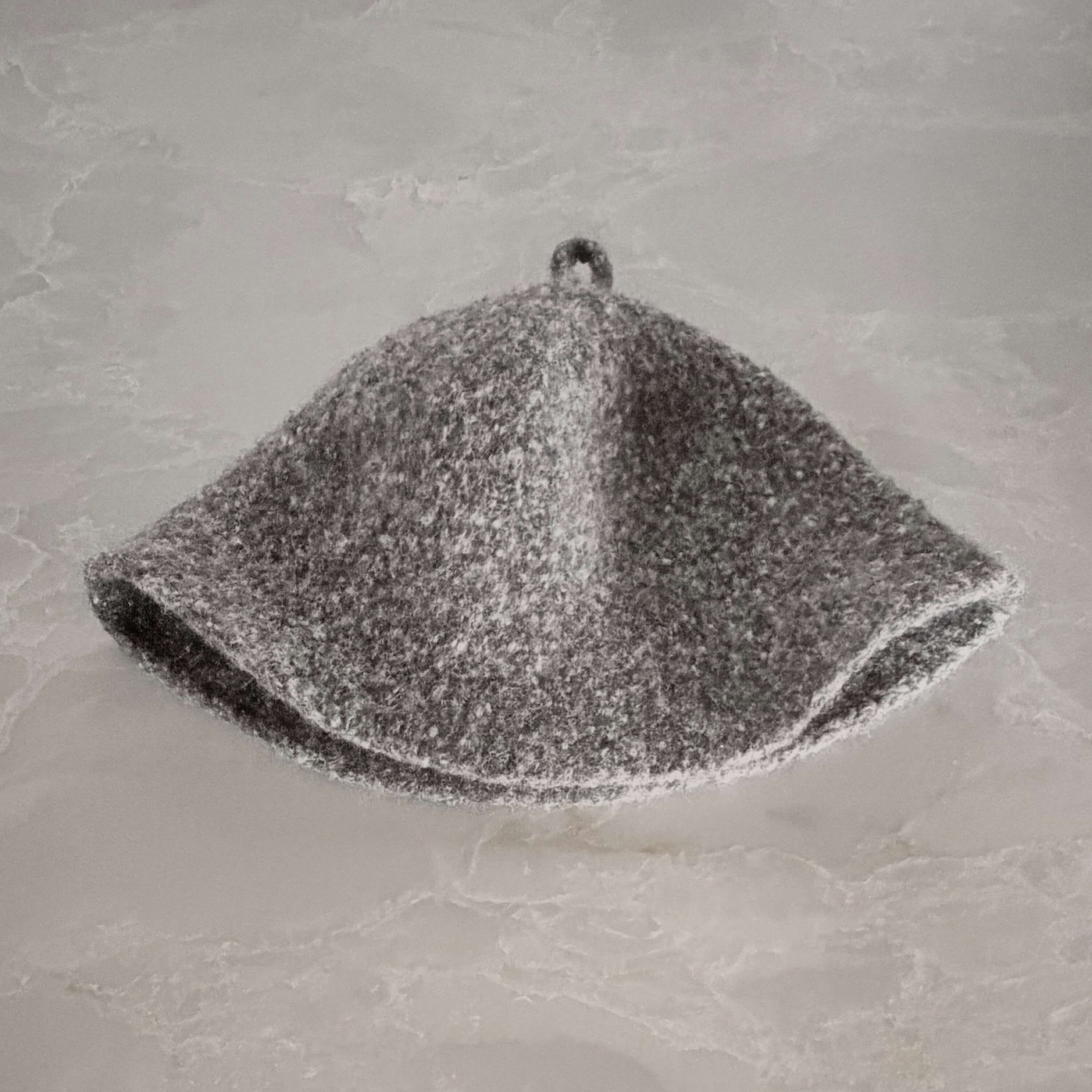 Bucket Sauna Hat | Pebble