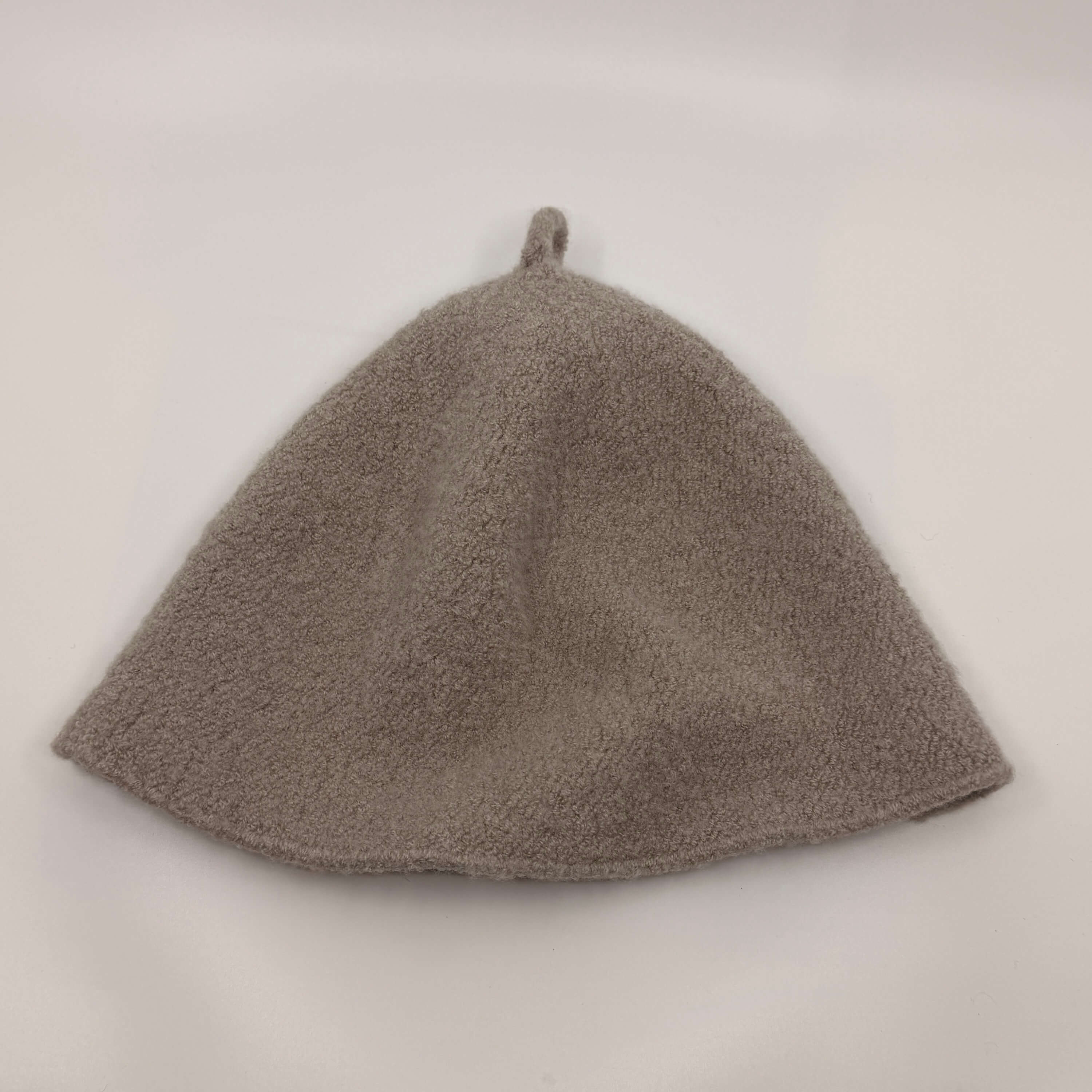 Wool Silk Sauna Hat | Clay
