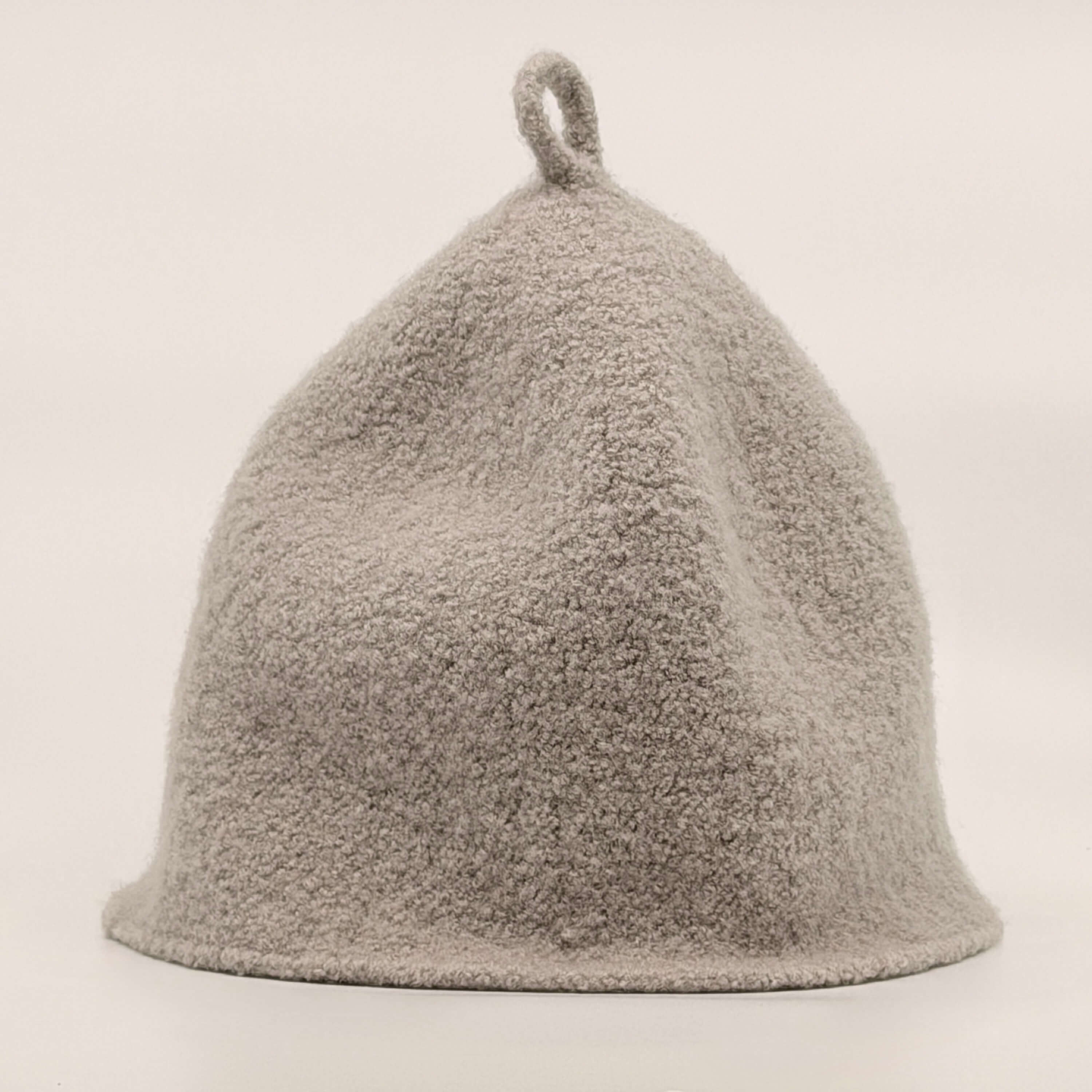 Wool Silk Sauna Hat | Clay
